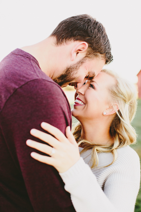 Nolan and Alyssa's Rustic Countryside engagement session