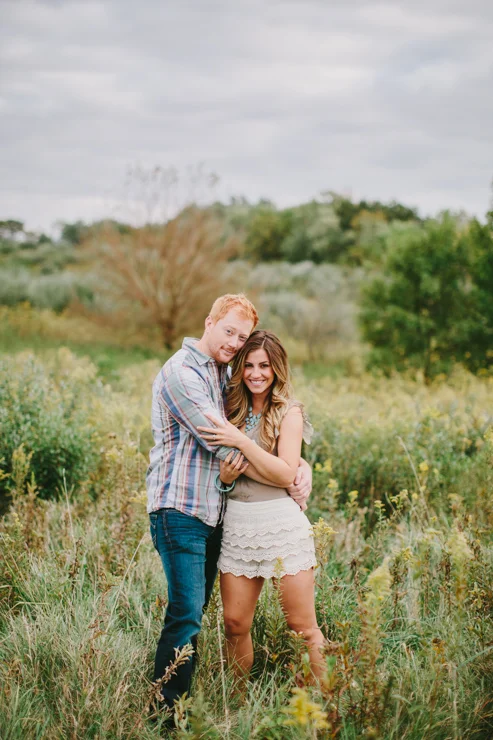 intimate countryside engagement