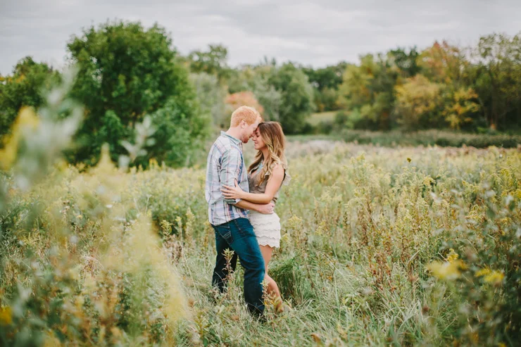 intimate countryside engagement