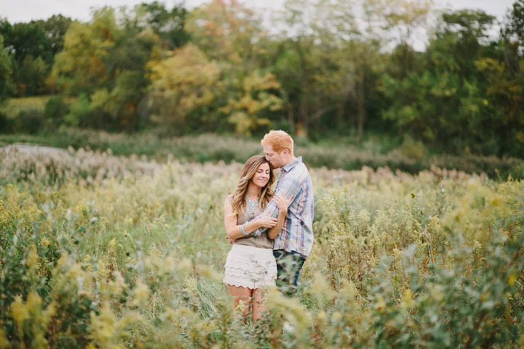 intimate countryside engagement