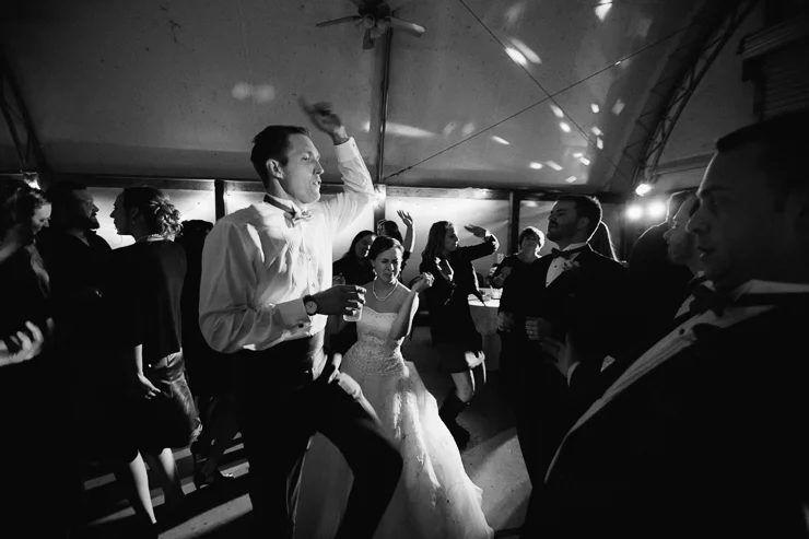 Reception Dancing at Kickapoo Creek Winery, Edwards, IL