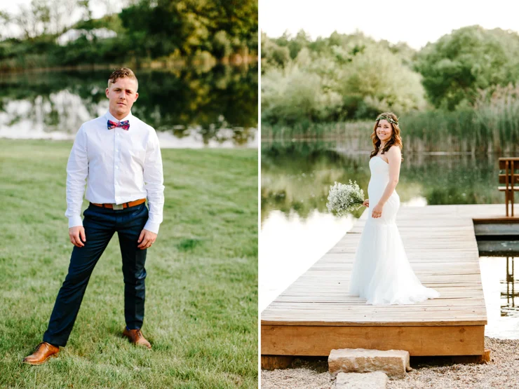Bride and Groom portraits