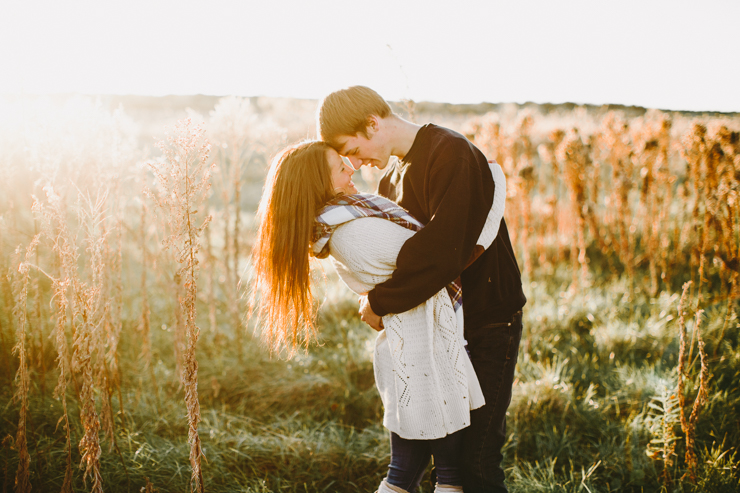 Midwest engagement photography 