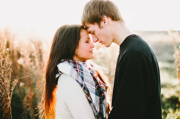 Midwest engagement photography