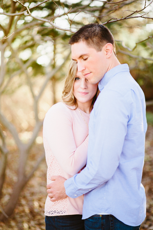 Midwest spring intimate engagement photography 