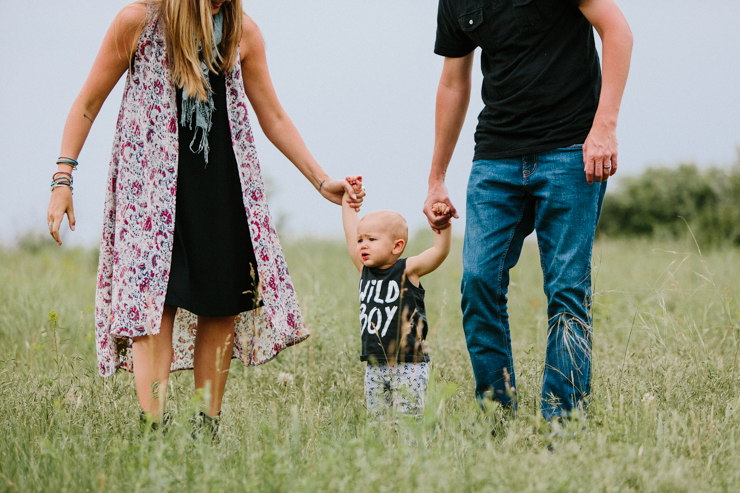 Family of three lifestyle photography in Colorado