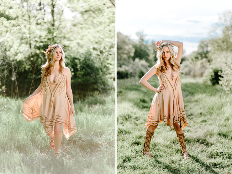 Free People Inspired Bohemian Anniversary Photo Session