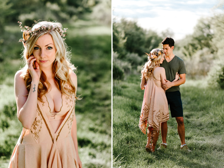 Free People Inspired Bohemian Anniversary Photo Session