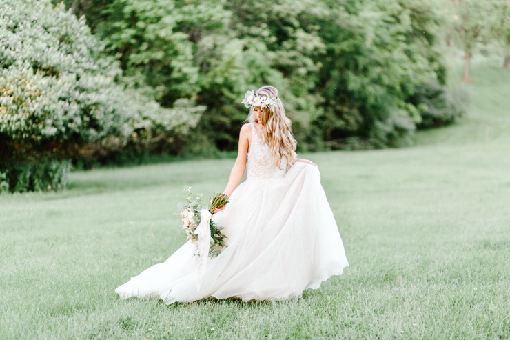 Morgan Dunn Modeling for Styled Bridal Photo Session with Cloud Nine Bridal, Bremer Jewelry Peoria, and Floral Designs Ltd. Morton IL