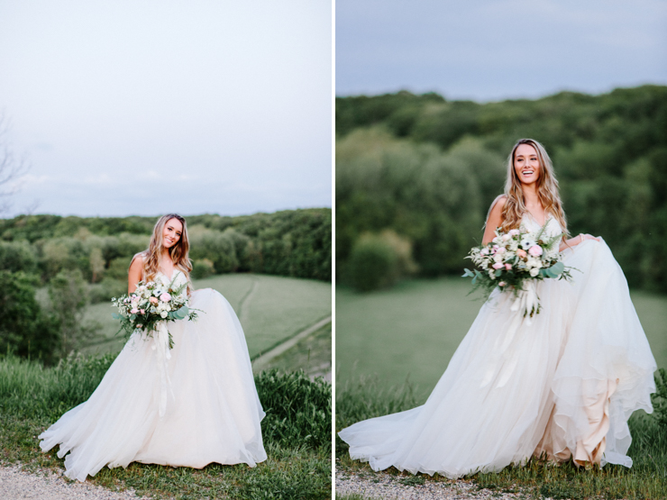 Morgan Dunn Modeling for Styled Bridal Photo Session with Cloud Nine Bridal, Bremer Jewelry Peoria, and Floral Designs Ltd. Morton IL