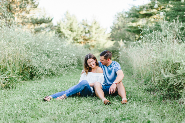 Intimate Countryside engagement session