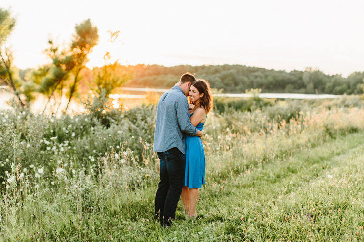Intimate Countryside engagement session