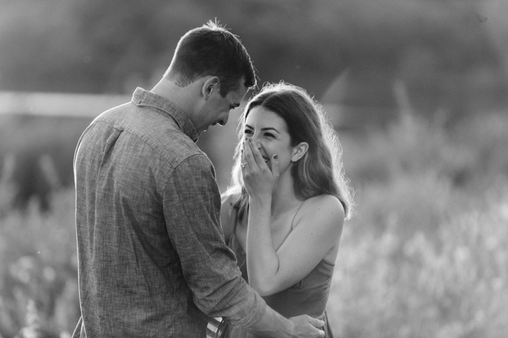 Intimate Countryside engagement session