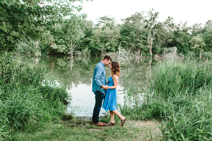 Intimate Countryside engagement session