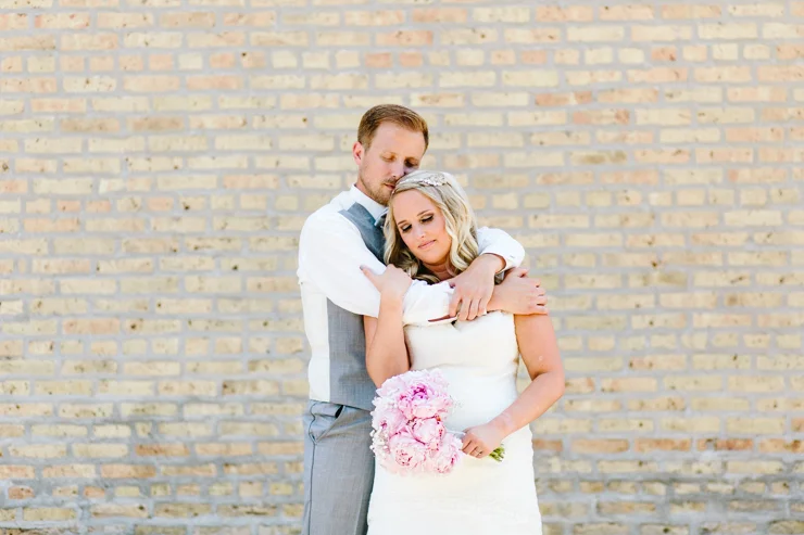 Bride and Groom wedding portraits the Haight, Elgin, Illinois