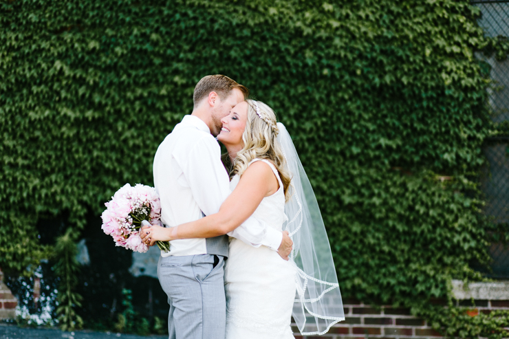 Bride and Groom wedding portraits the Haight, Elgin, Illinois