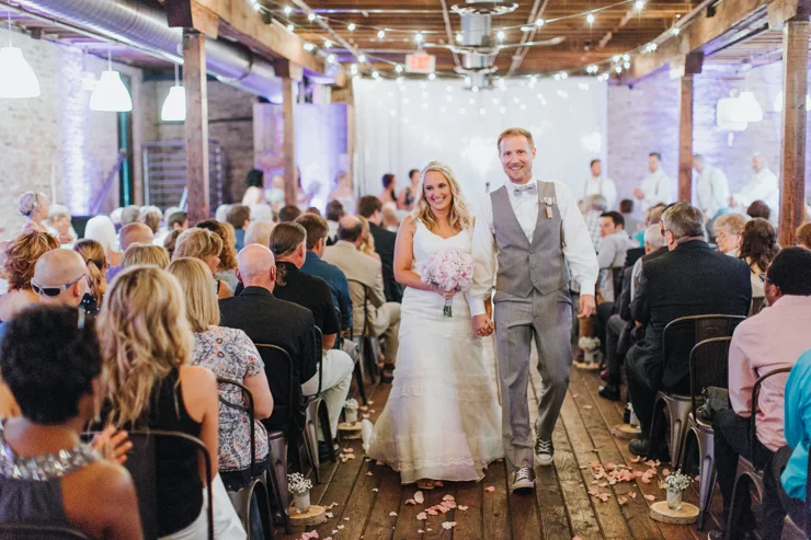 Wedding Ceremony The Haight, Elgin, Illinois
