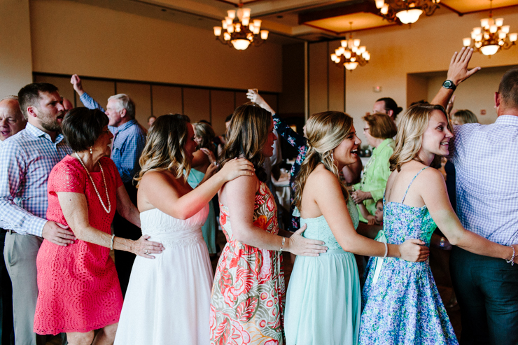 wedding reception dancing at Estes Park Resort, Colorado