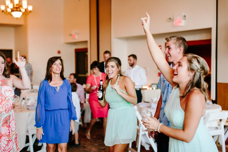wedding reception dancing at Estes Park Resort, Colorado