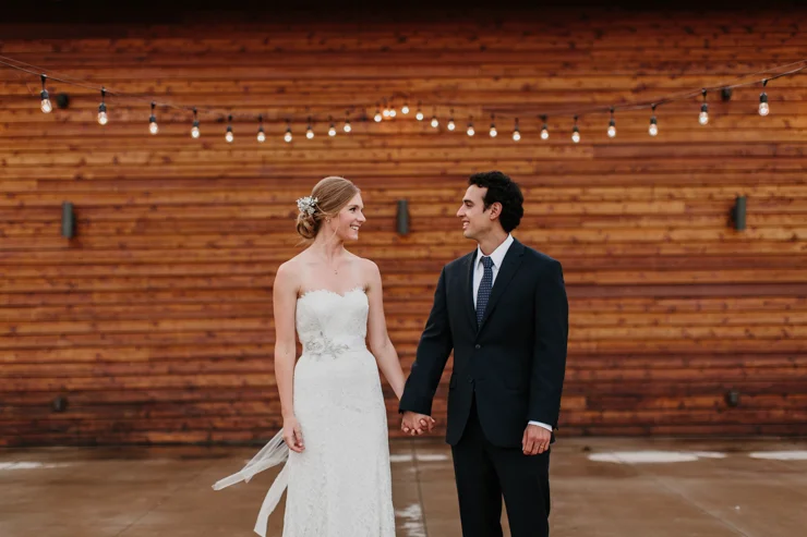 Bride and groom portraits at Pear Tree Estate Champaign, IL