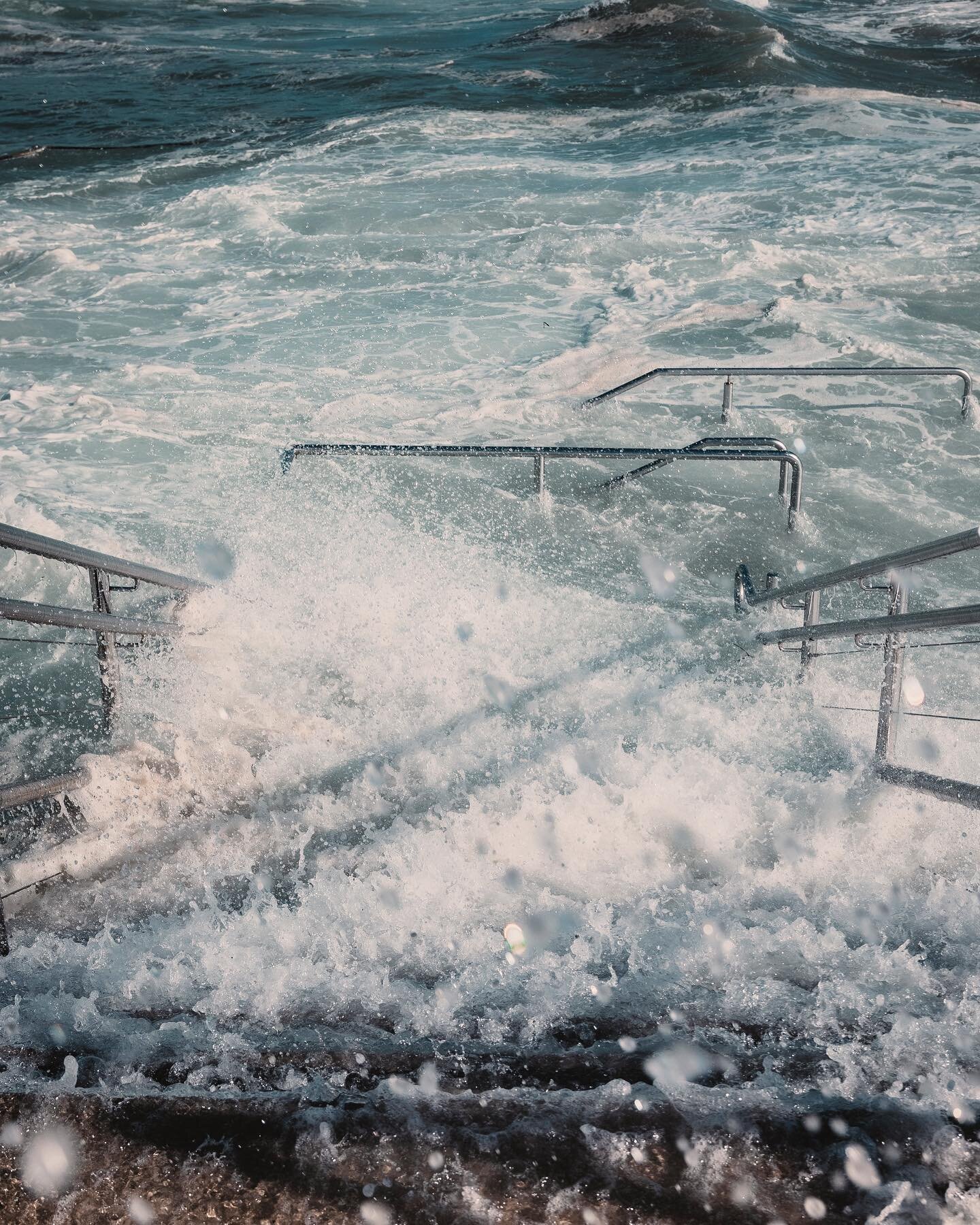 Bondi looking like a scene from the Titanic this morning! 🌊