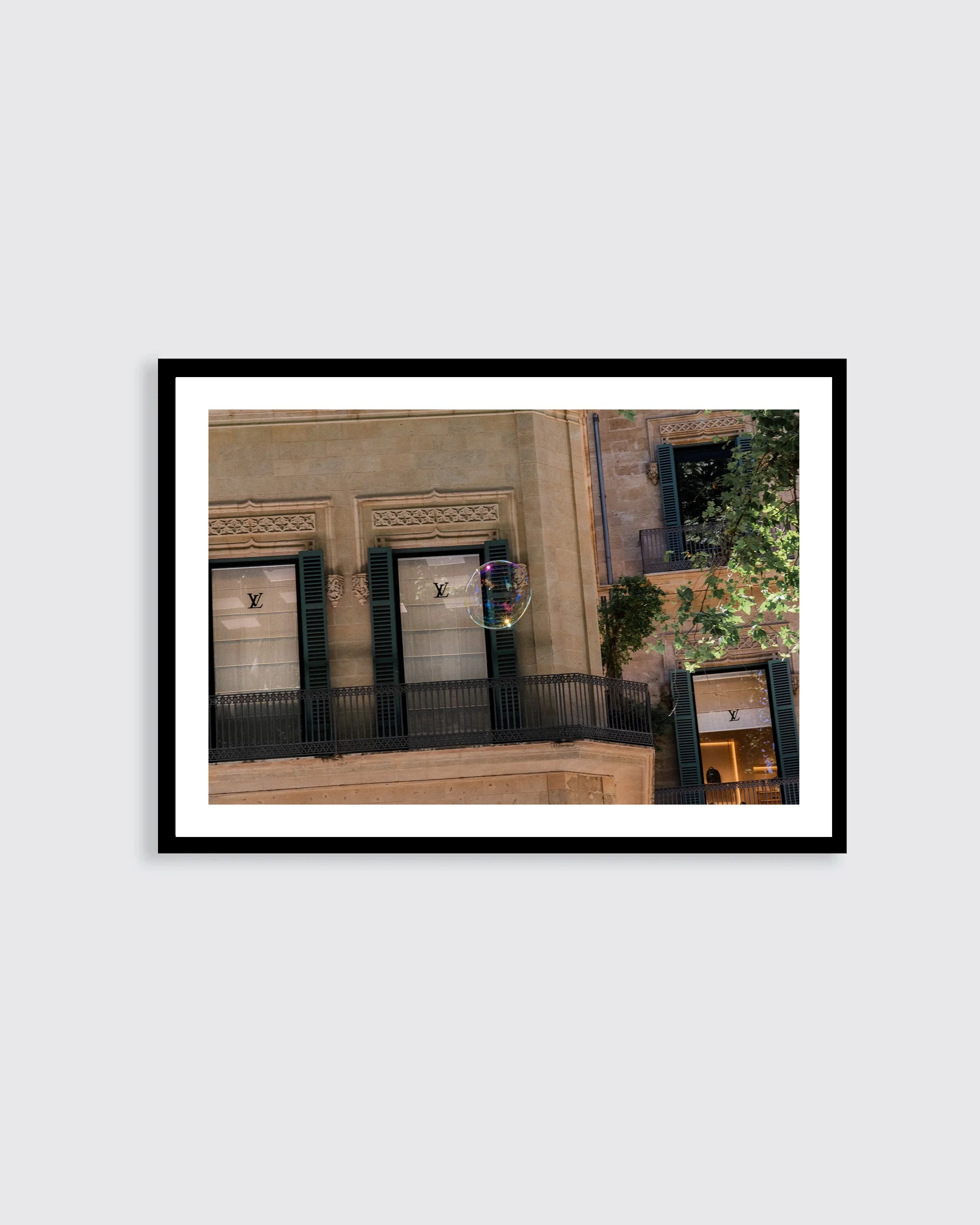 Bubble Study limited-edition contemporary art print by Chad Konik