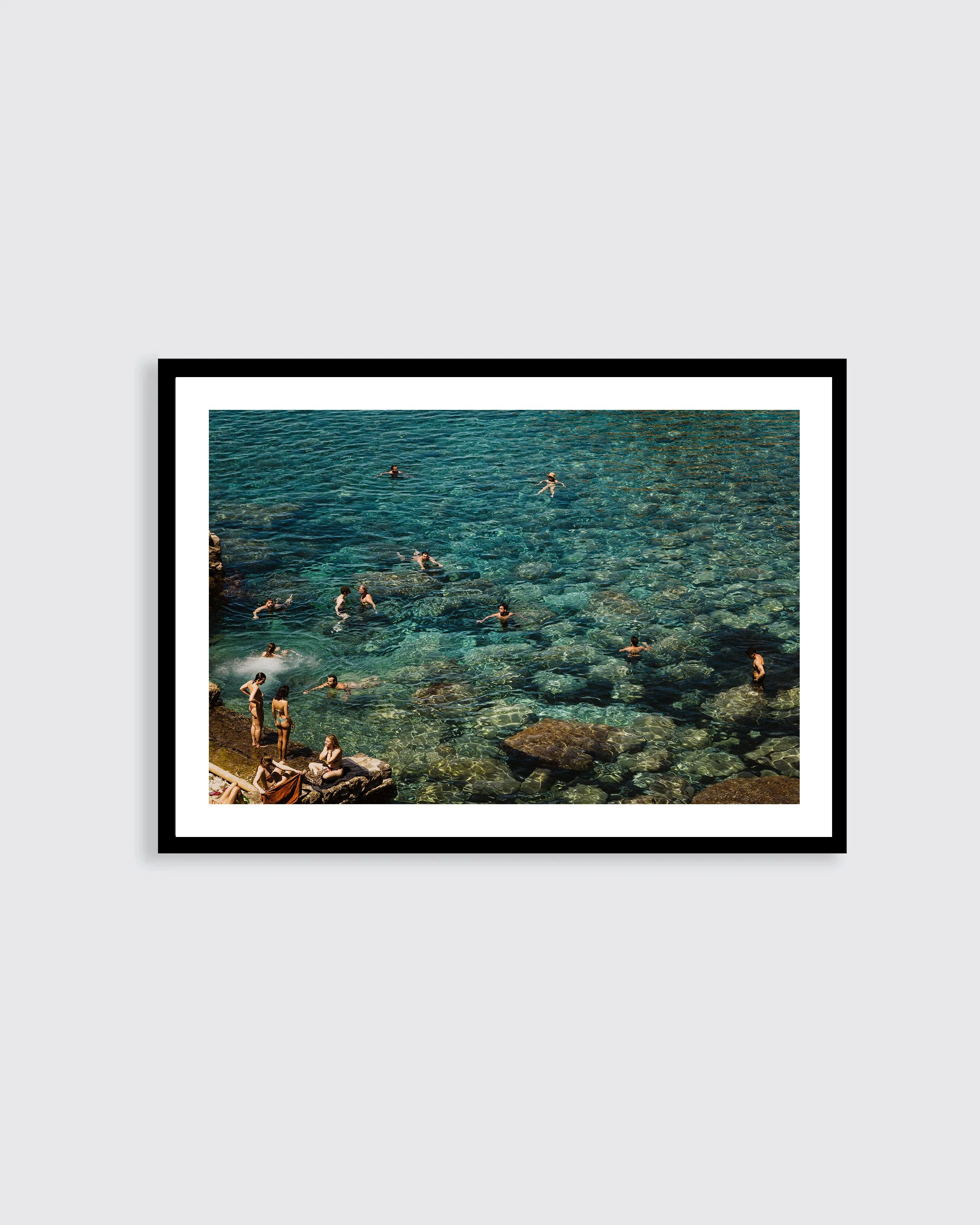 Deià Beach limited-edition art print photographed in Mallorca by Chad Konik