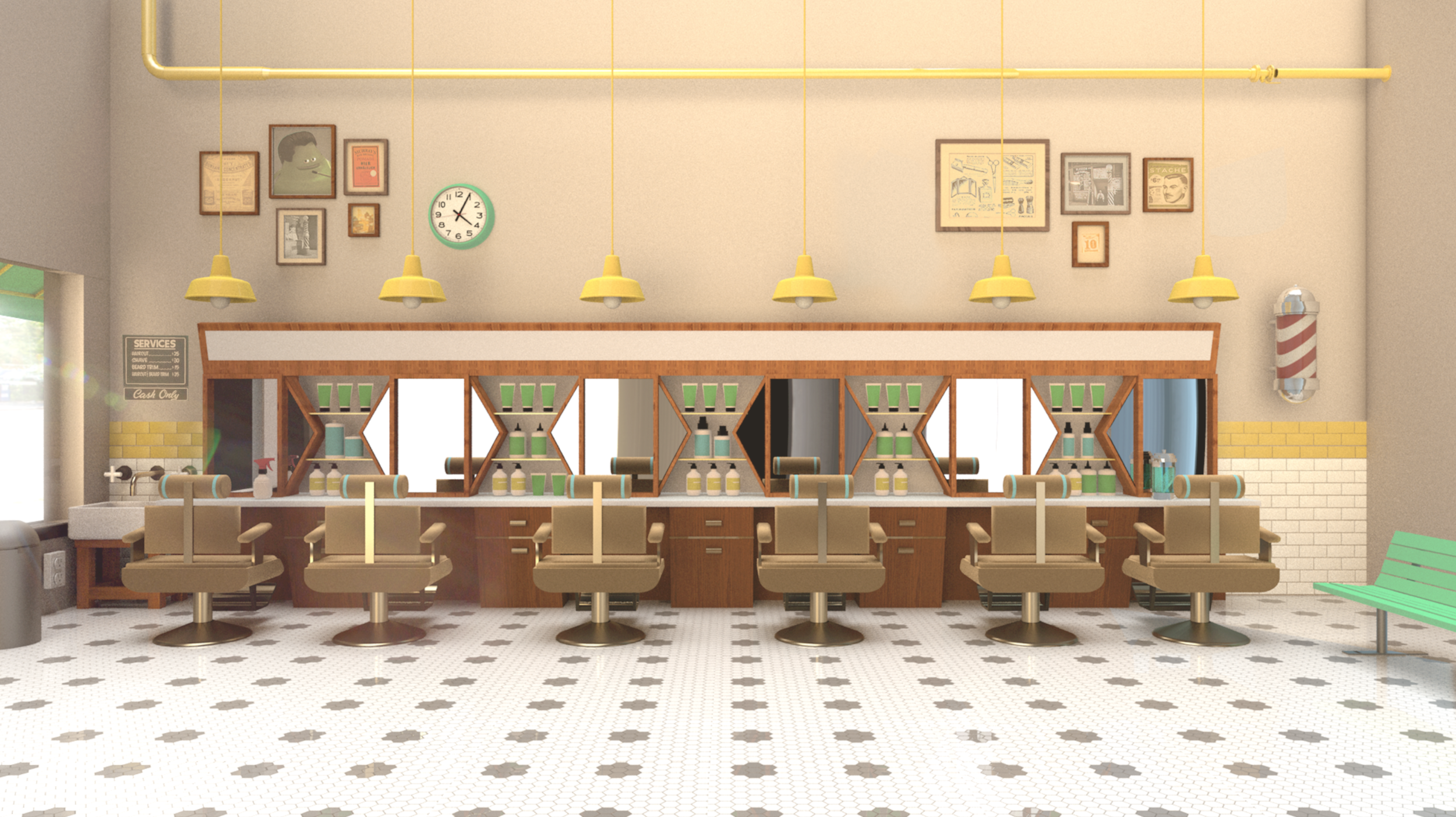 Cricket Anthem Exterior, Interior Environment Design