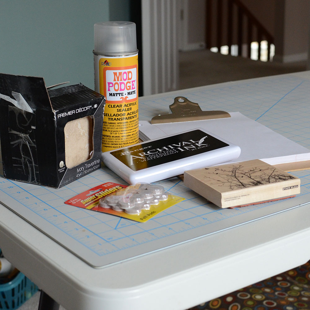 1. Gather the supplies listed above.