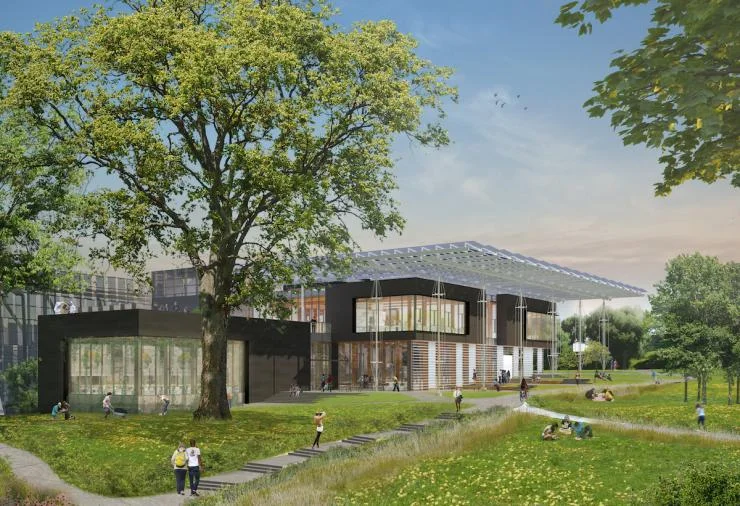 Living Building at Georgia Tech. Project team members attended Evident workshop at LF17.