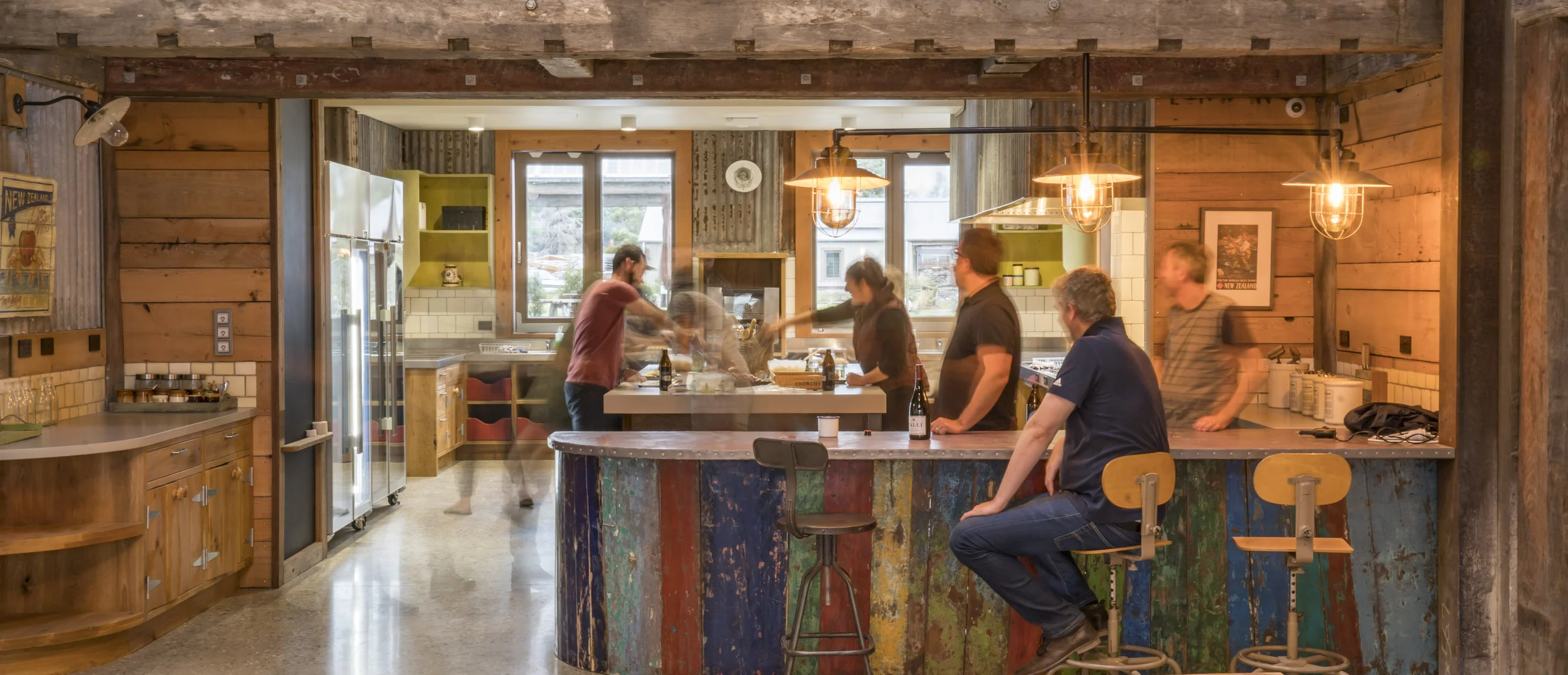 Shared kitchen at Camp Glenorchy.jpg