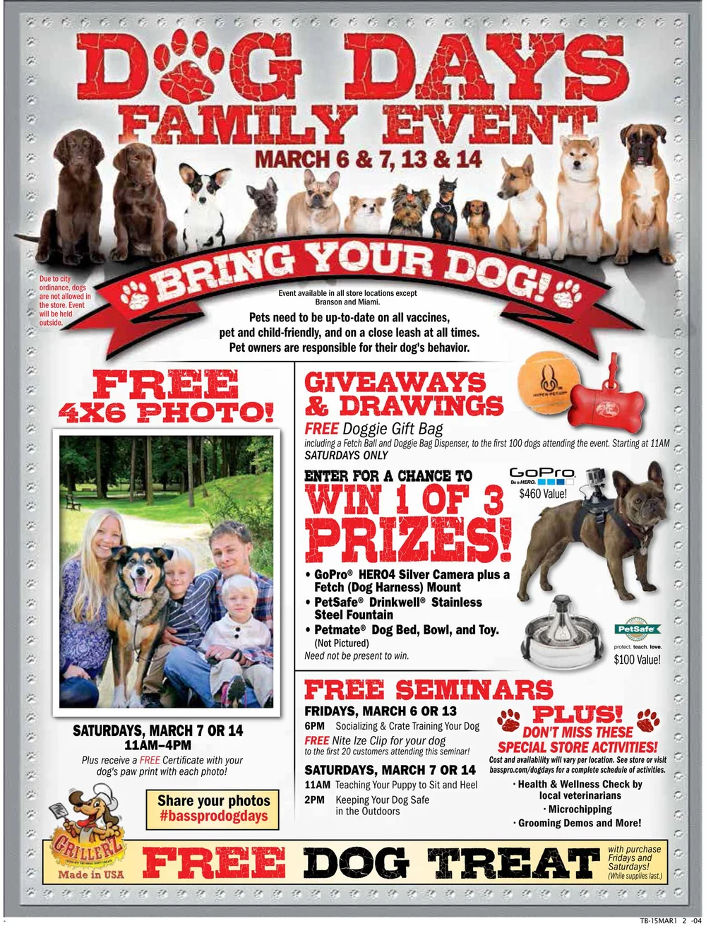 Are Dogs Allowed In Bass Pro Stores