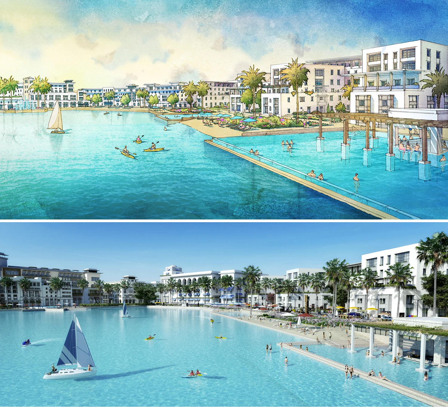 From Architect's vision to 3D virtual imagery