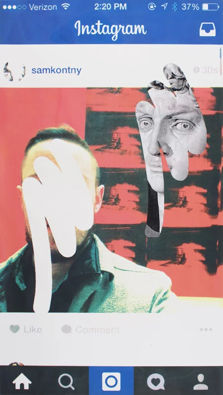 Samuel Kontny: Selfie of Me and Andy and David