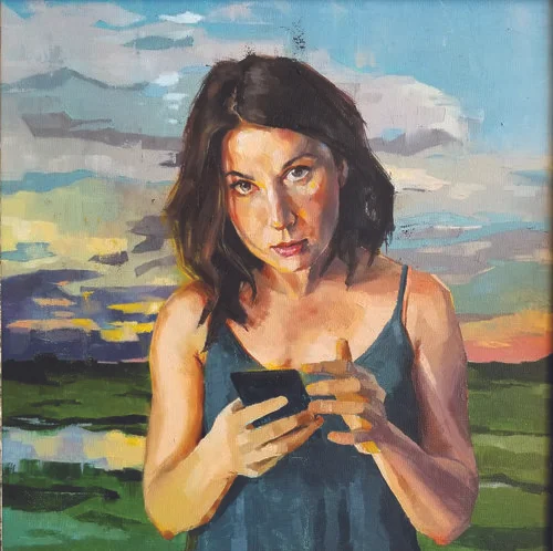 Kseniya Galper, "Swiping Through Sunsets"