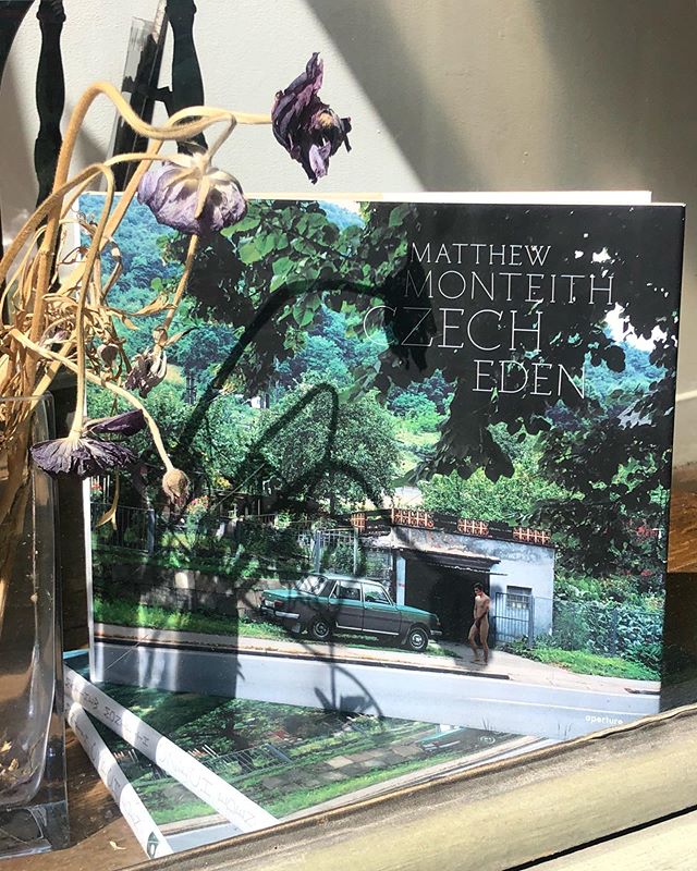 We&rsquo;d like to take a moment to officially welcome @monteith.matthew back to the US, and remind you all that we have copies of his book, Czech Eden for sale! 
Swing on by the store or DM us for pricing- we can ship to you!