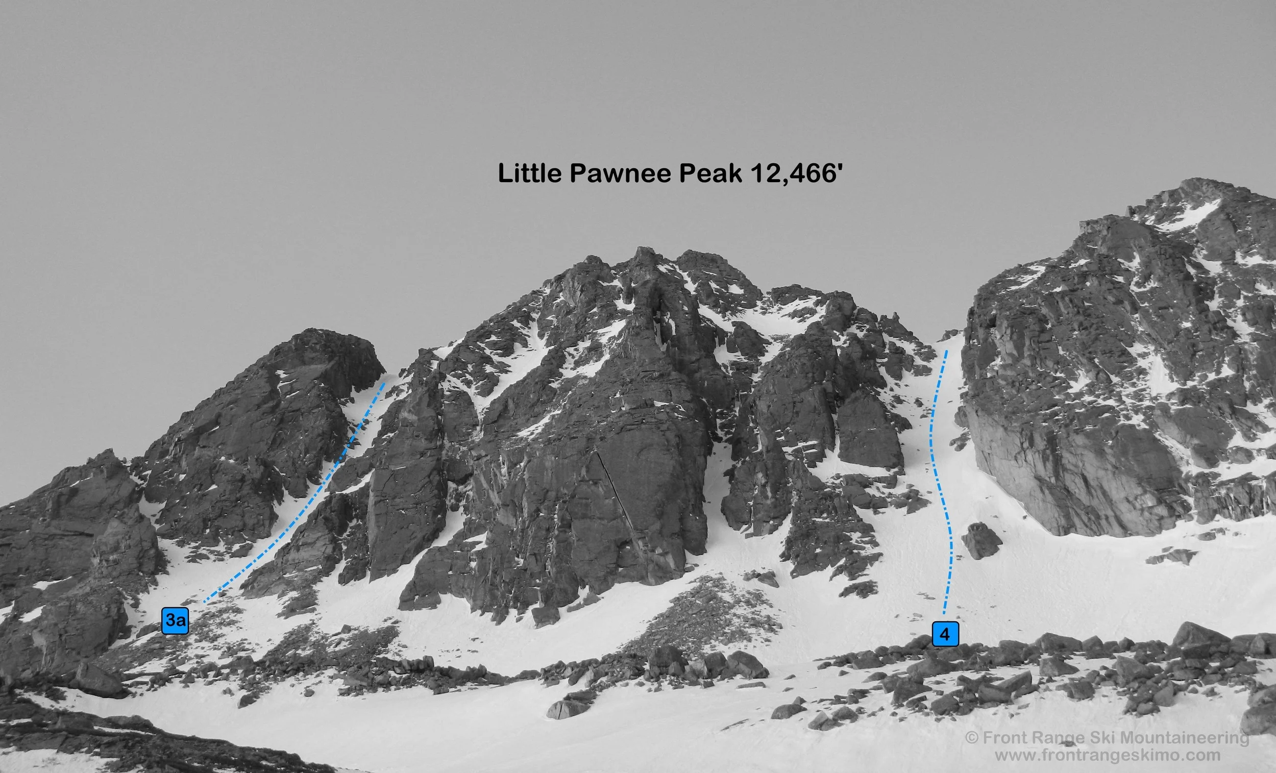 Little Pawnee from Blue Lake (north). Photo: Rob Writz