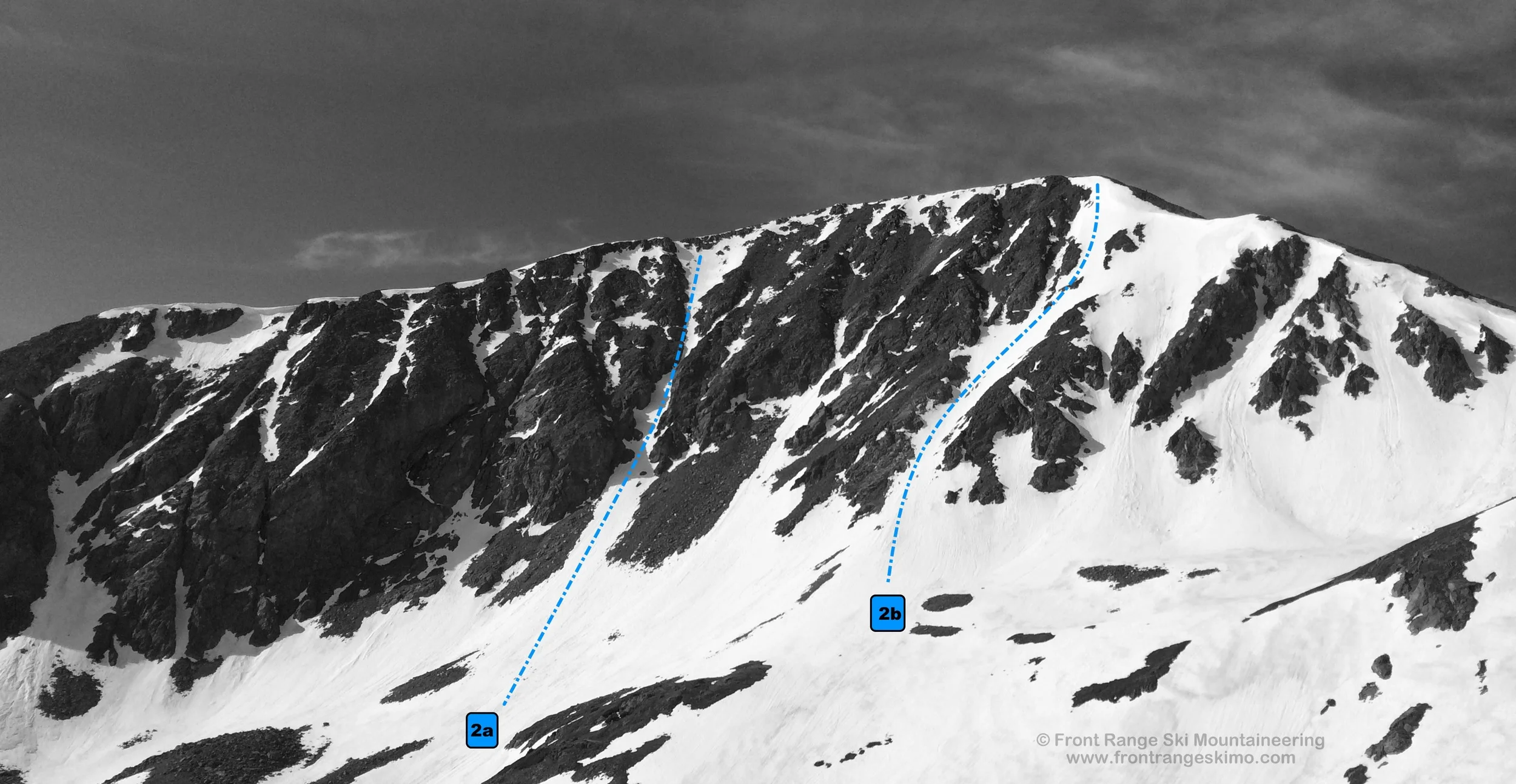 Grizzly Peak from the north. Photo: Rob Writz