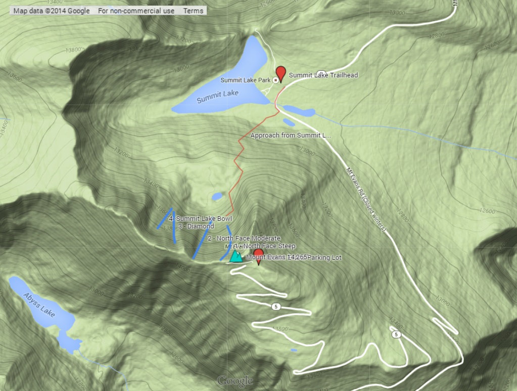 Mount Evans — Front Range Ski Mountaineering