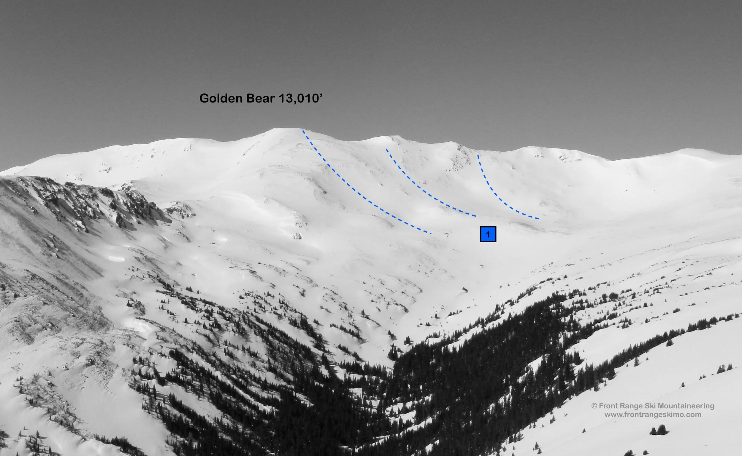 Golden Bear from the East. Photo: Rob Writz