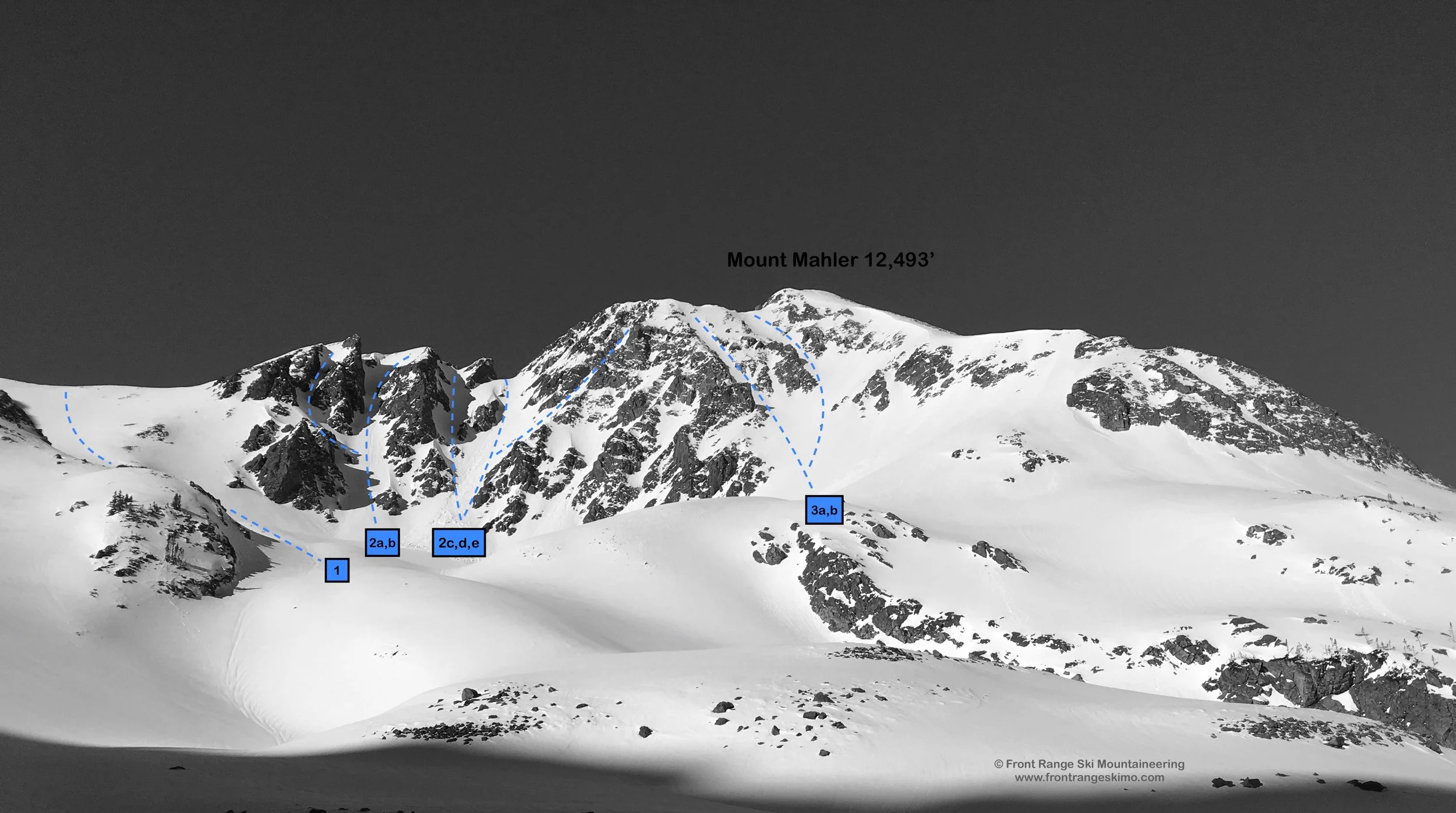 Mount Mahler from the north. Photo: Rob Writz