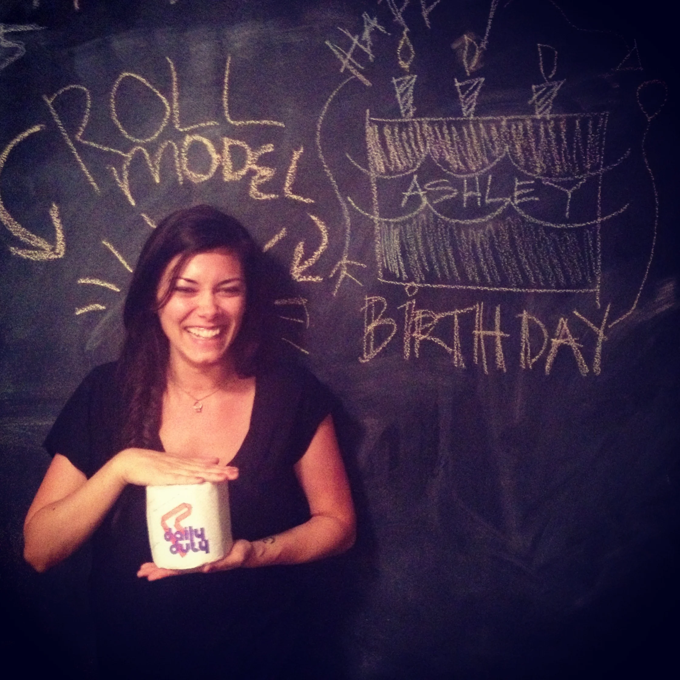   The 'Roll' Model Social Media Campaign  ASHLEY - "It's my potty and I'll be a roll model if I want to." 