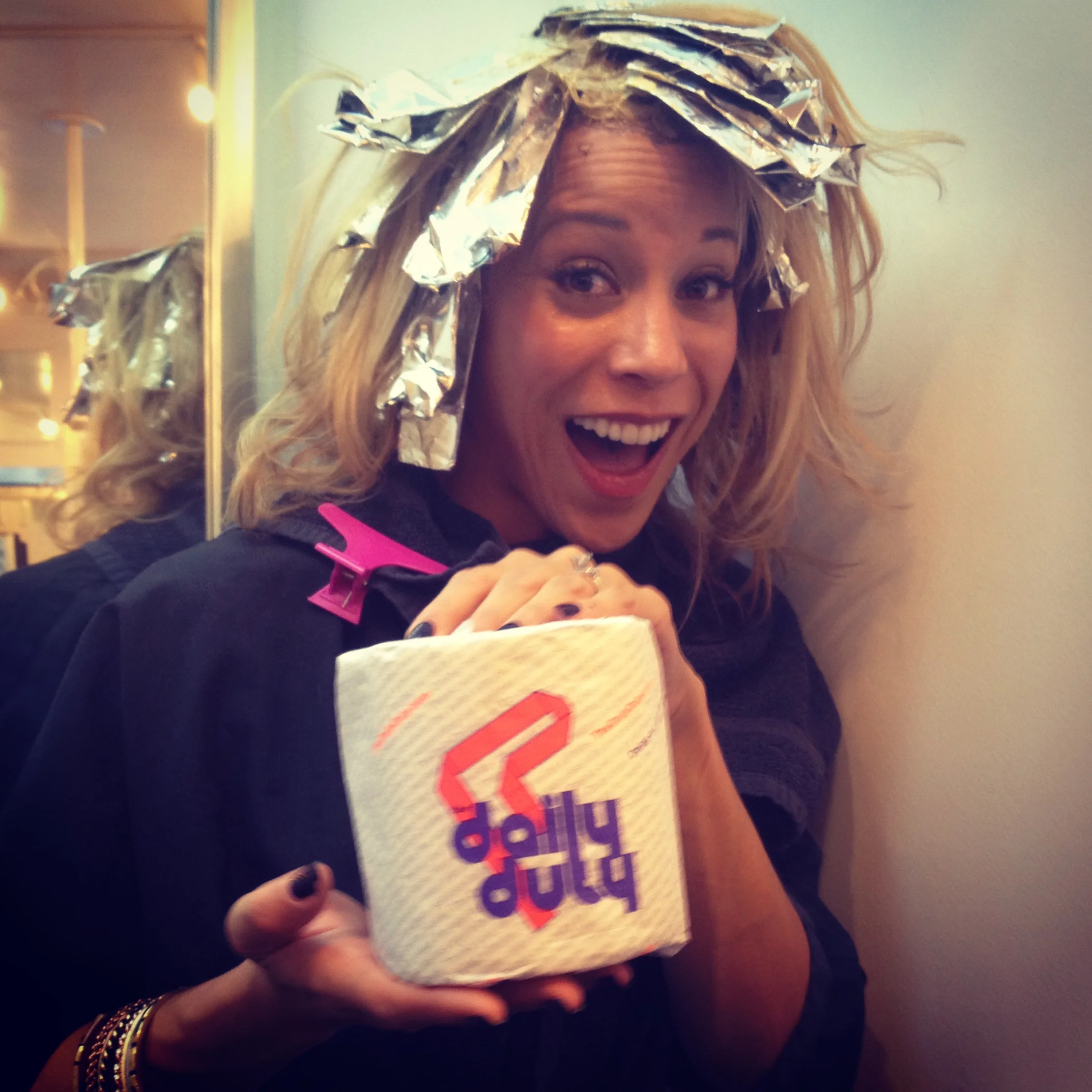   The 'Roll' Model Social Media Campaign  MARA - A new hair doo-doo goes great with our newest roll model. 