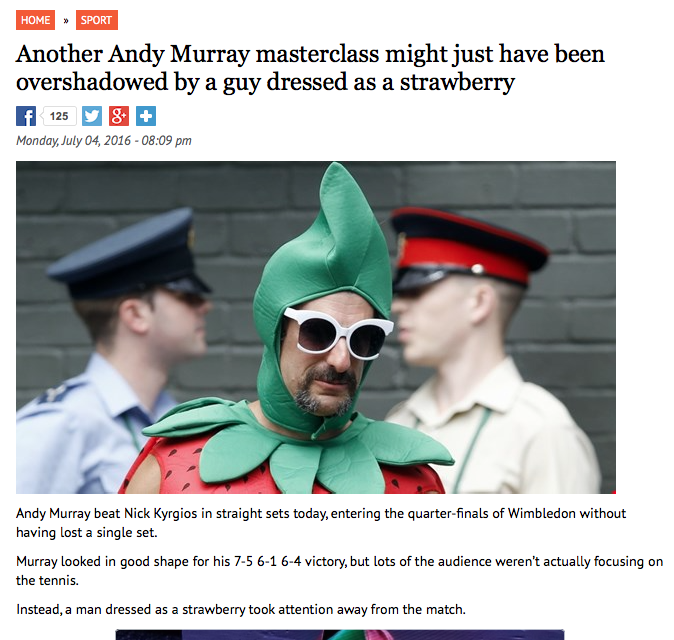 Strawberry Man - 2016