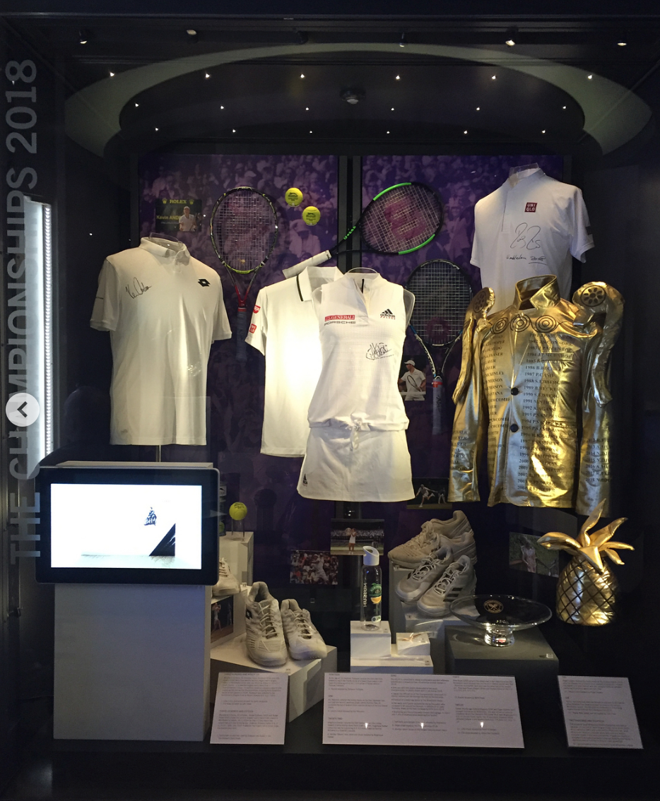 In the Wimbledon Museum