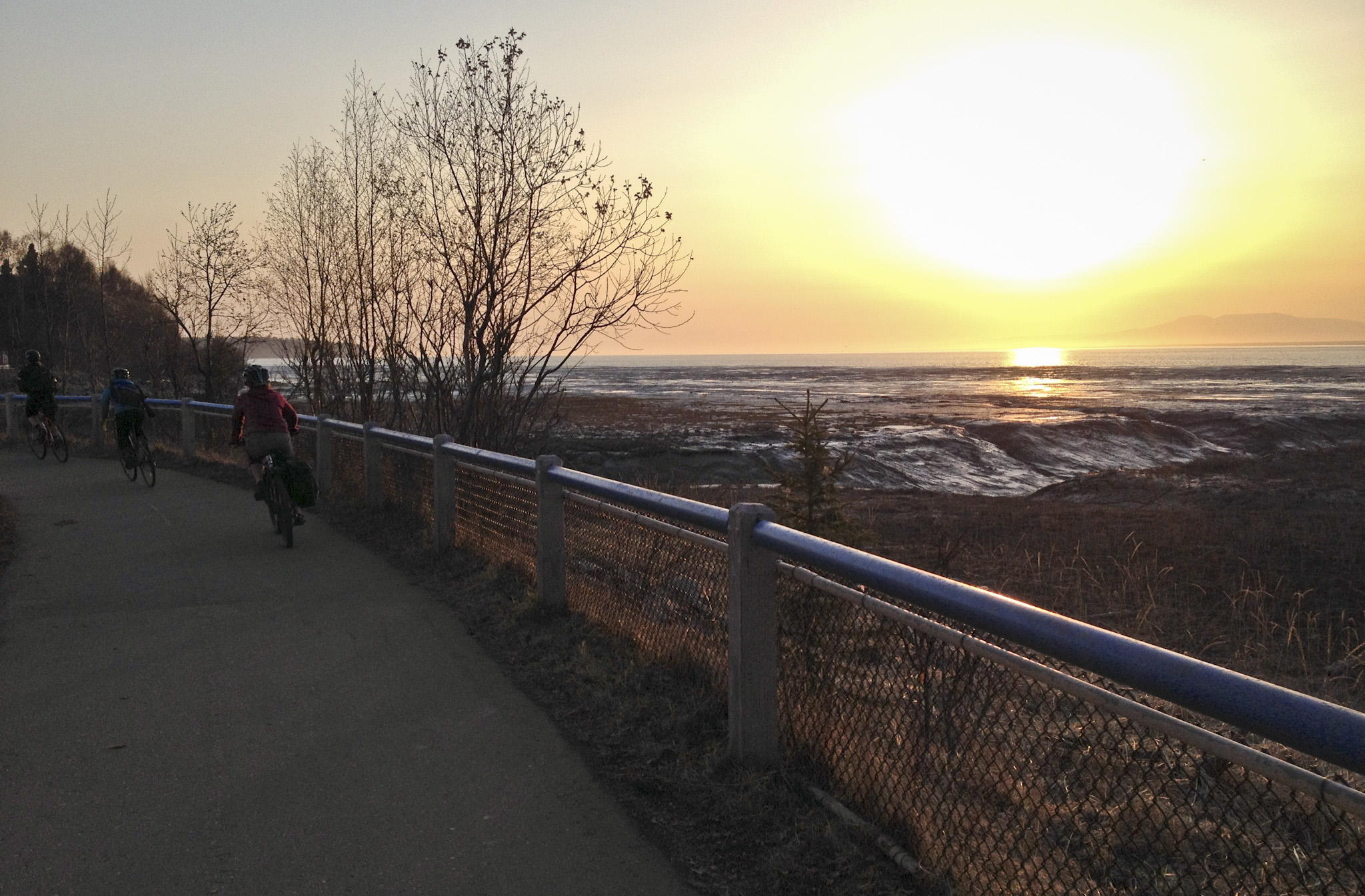 Beautiful night on the Coastal Trail.