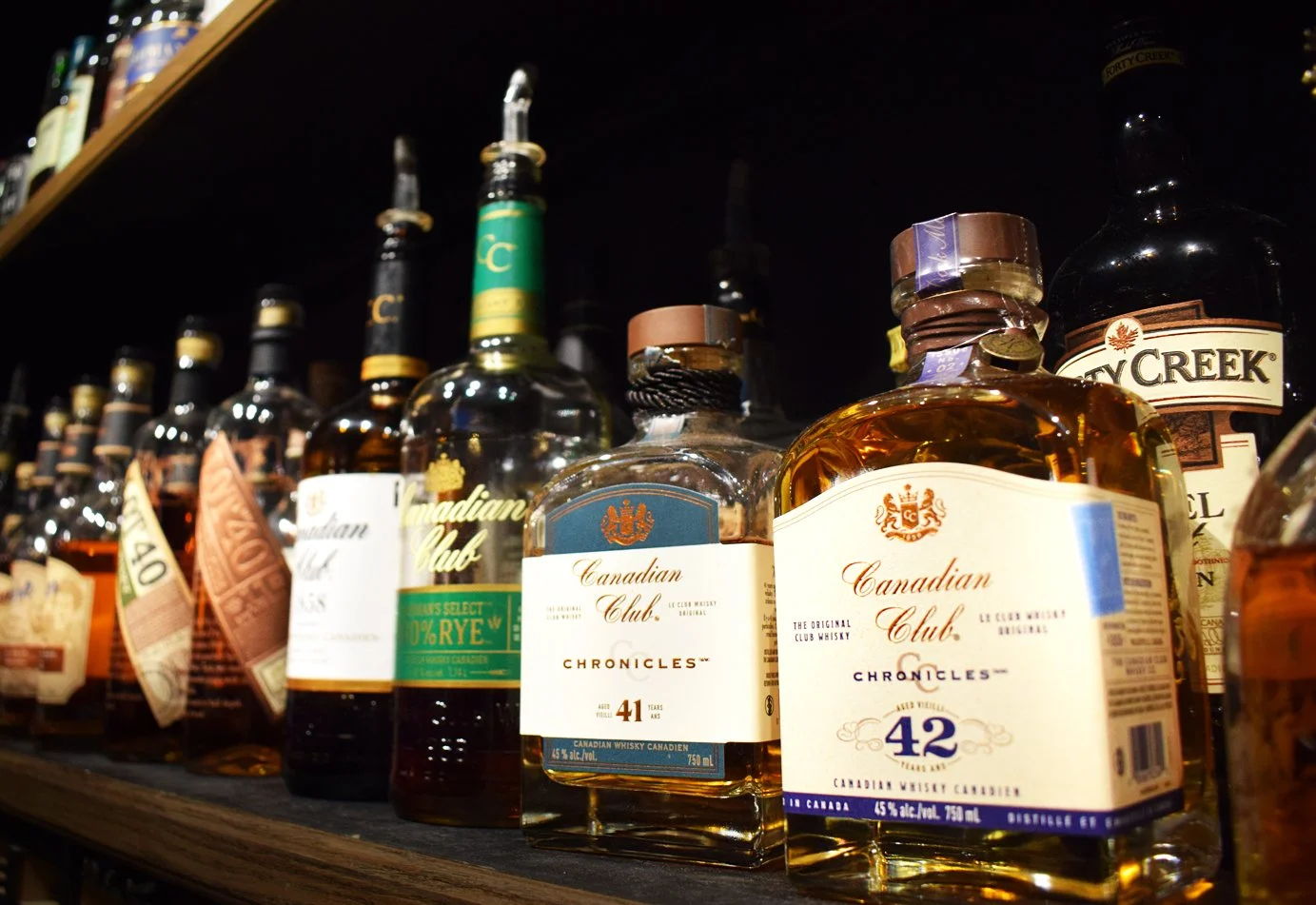 Rye & Whiskeys — The Loose Goose - Resto Pub & Lounge