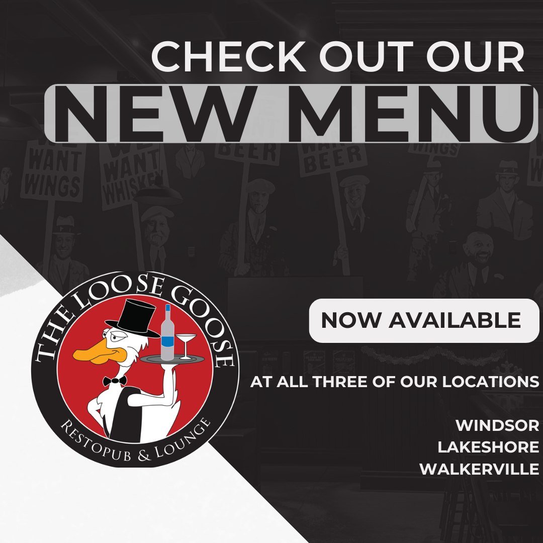 🎉 Today's the day! We're thrilled to announce that our much-anticipated new menu is officially here! Join us at Walkerville, Lakeshore, or Windsor locations and indulge in our mouthwatering new dishes. Don't wait any longer&mdash;come discover your 