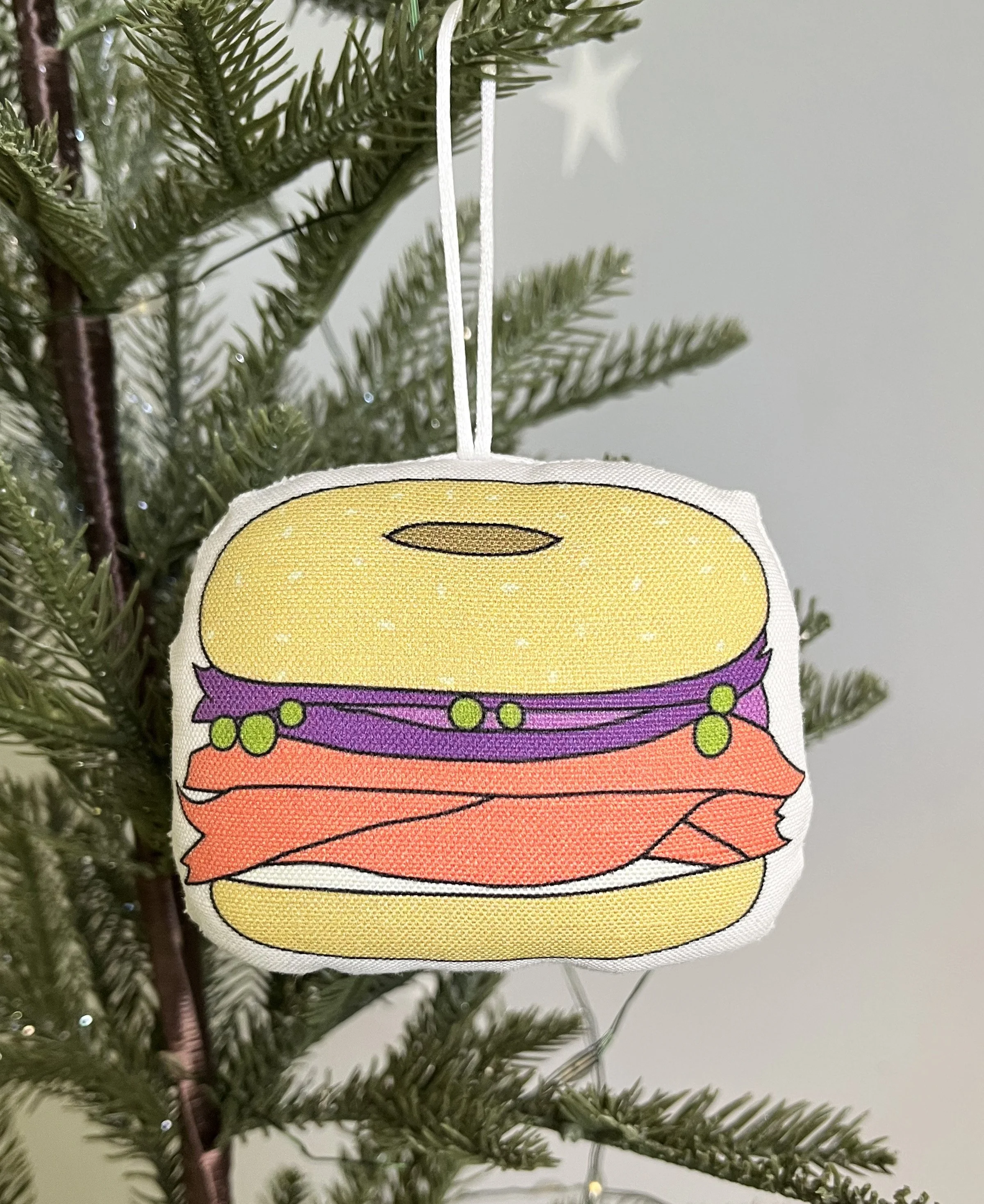 Lox Bagel Ornament