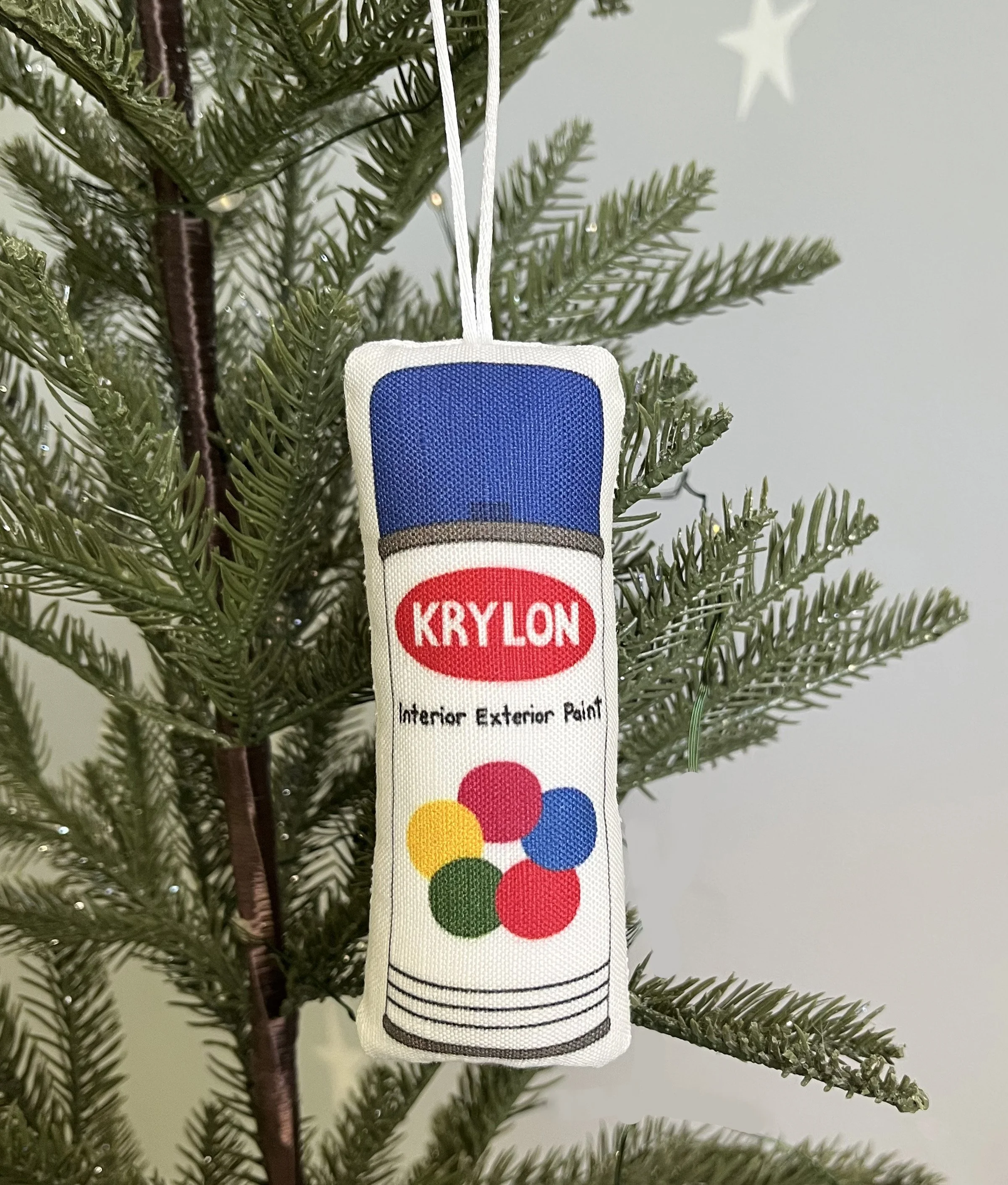 Spray Paint Ornament